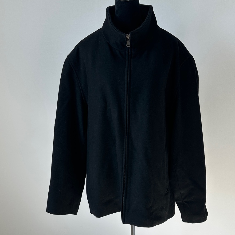 Men’s Calvin Klein XXL Black Wool Jacket